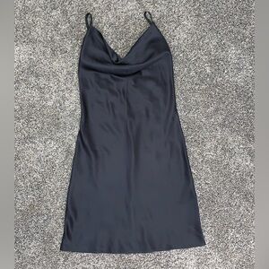 Sky and Sparrow Black Mini Dress